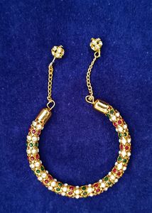 Diamond Hand Bracelet