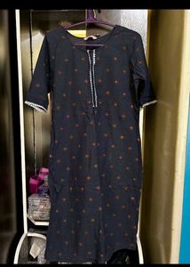 METRO-FASHION Blue Kurti