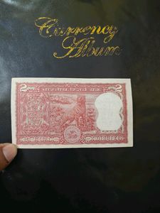 Old Rare 2 Rupees Note