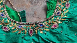 Maggam Work Blouse For Jeevitha