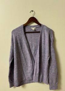 H&M Lavender Cardigan