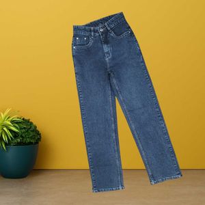 women Dark Blue Straight Jeans size 24 (O-48)