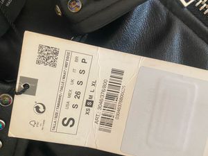 ZARA studded leather jacket * Limited edition *