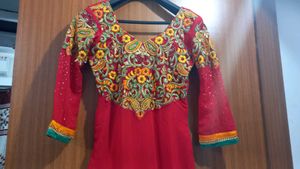 Red Kurta