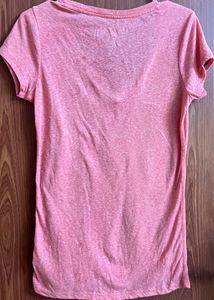 Pink A-line Tshirt
