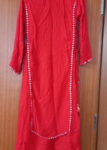 Red Kurti