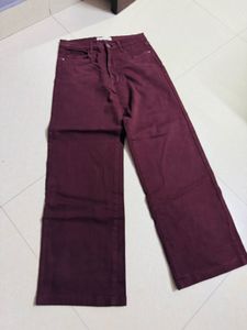 Coffee Brown Straight Leg Jeans