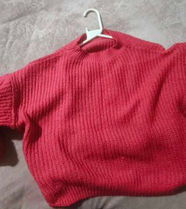 Rose Pink Knit Sweater