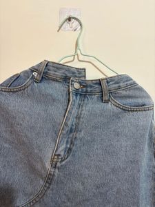 Denim Mini Skirt