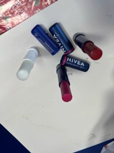 Nivea Lipbalms