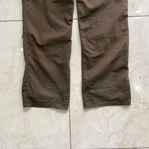 Brown Cargo Straight Fit