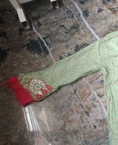 Elegant Green Kurta(XXL)