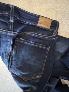 Dark Blue Denim Jeans