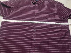 Striped Burgundy Shirt