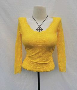 Lace Long Sleeve Top