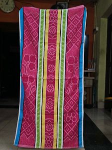 Set Of Two Multicolored Turkish Towels