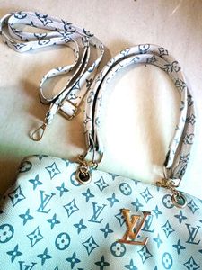 Louis Vuitton White Monogram Empreinte Tote Bag