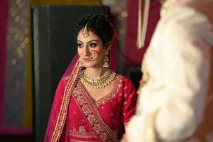 Maroon Bridal Lehenga