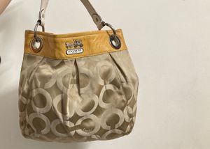 coach Op Art Canvas bag