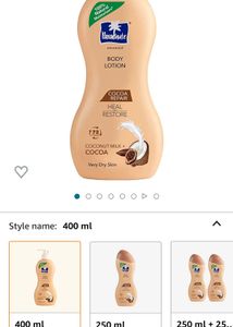 🆕Parachute Advansed Cocoa Repair Body Lotion