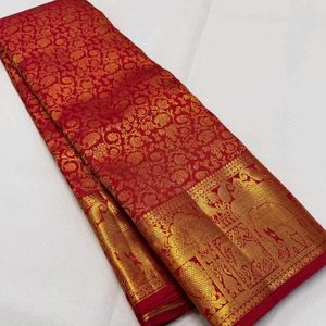New women Banarasi soft silk saree For Wedding