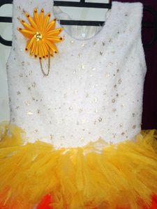 (1-2.5 Yr)Rainbow Frock for Babygirl