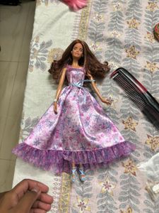 Barbie's Floral Gown