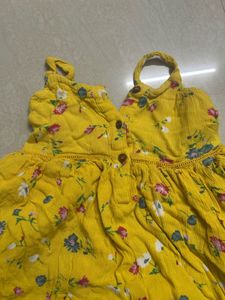 Floral Yellow Dress