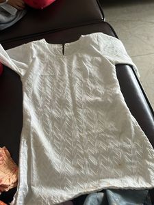 White Kurti