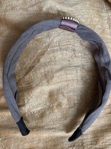 Grey Padded Headband