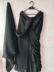 Black Dress with Beaded Top