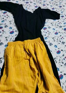 Rayon Kurta With Pure Cotton Trouser