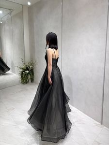 Sequins Glitter Luxury Black Gown