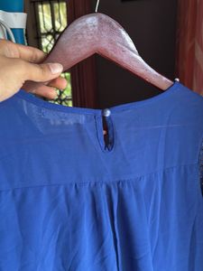 Women Blue Top