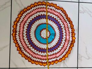 Crochet Mandala Rug