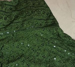 Green Padded Ethnic Top 💚