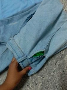 Women Jeans Tshirt Set