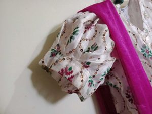 Floral Print Salwar Kameez