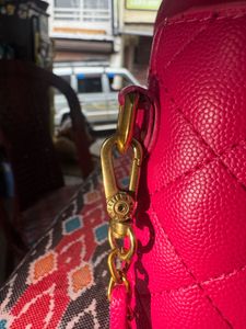 Charles &amp; Keith Quilted Top Handle Bag