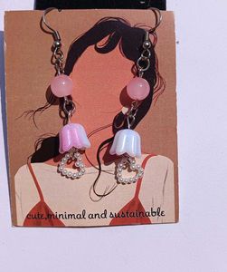 Pretty Pink Fairycore Earrings
