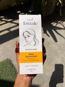Foxtale Glow Sunscreen SPF 50