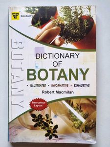 Dictionary Of Botany By Robert Macmilan