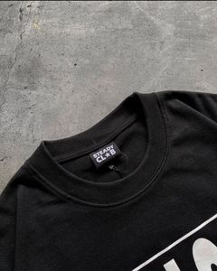 Graphic Print Black T-shirt