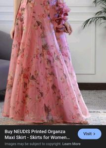 Pink Colour Skirt