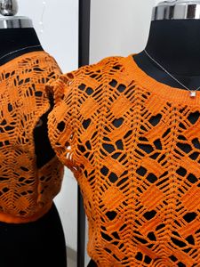 Zara Orange Top