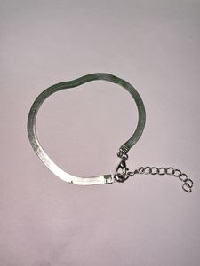 silver adjustable bracelet