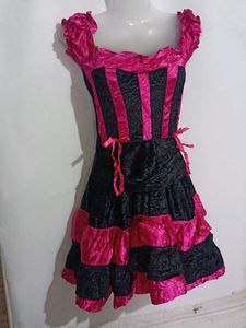 VELVET BARBIE DOLL FROCK