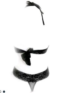 Lingerie 2 Pcs Fishnet, Wetlook See Through