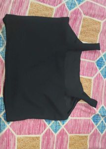 Women&#39;s Black Crop Top