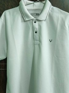 Allen Solly original white polo tshirt 👕